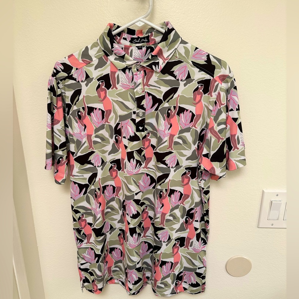 Men’s medium Bad Birdie golf polo